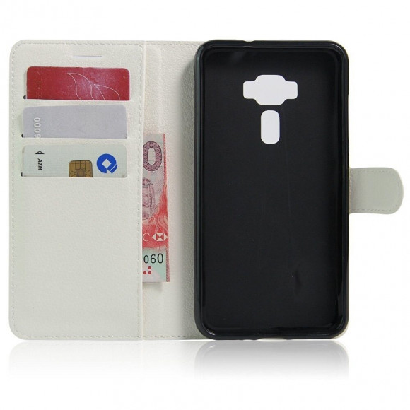 Чехол с визитницей для ASUS Zenfone 3 ZE520KL (белый) Чехол с визитницей для ASUS Zenfone 3 ZE520KL (белый)