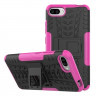 Чехол Hybrid Armor для Asus Zenfone 4 Max ZC554KL (черный + розовый)