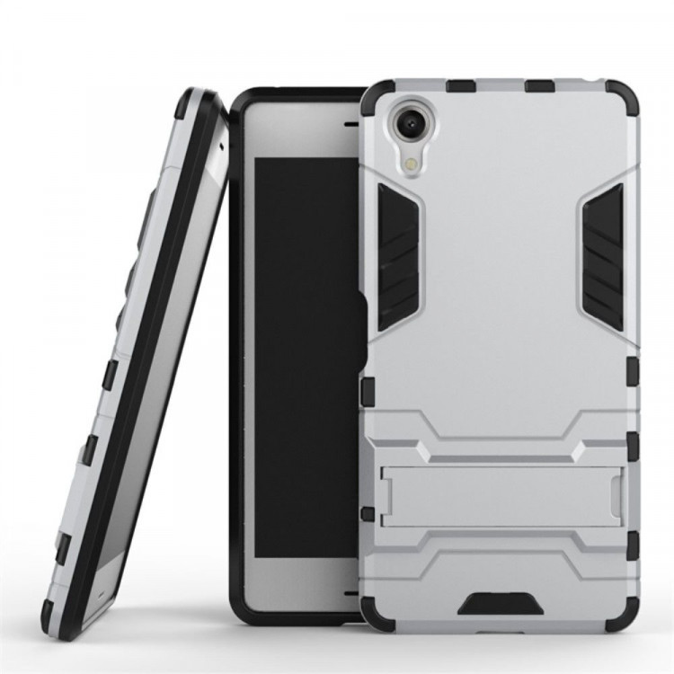 Чехол Duty Armor для Sony Xperia X Performance (серебряный)