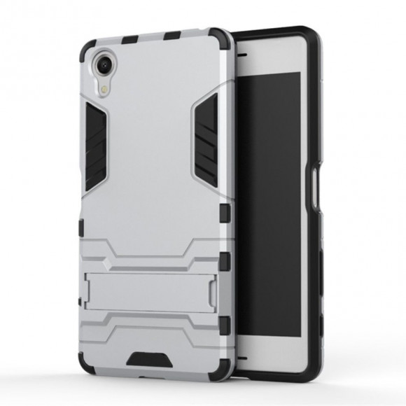 Чехол Duty Armor для Sony Xperia X Performance (серебряный) Чехол Duty Armor для Sony Xperia X Performance (серебряный)