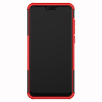 Чехол Hybrid Armor для ASUS Zenfone Max Pro (M2) ZB631KL (черный + красный)