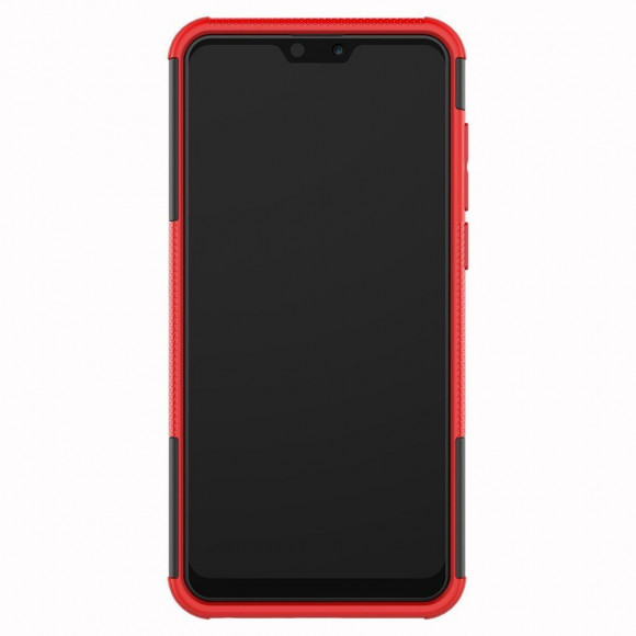 Чехол Hybrid Armor для ASUS Zenfone Max Pro (M2) ZB631KL (черный + красный)