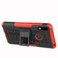 Чехол Hybrid Armor для ASUS Zenfone Max Pro (M2) ZB631KL (черный + красный)