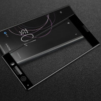 Защитное стекло 3D для Sony Xperia XZ1 Compact (черный)