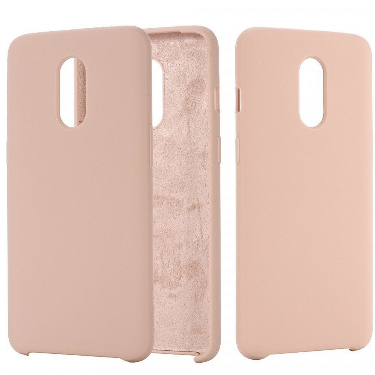 Силиконовый чехол Mobile Shell для OnePlus 7 (розовый)