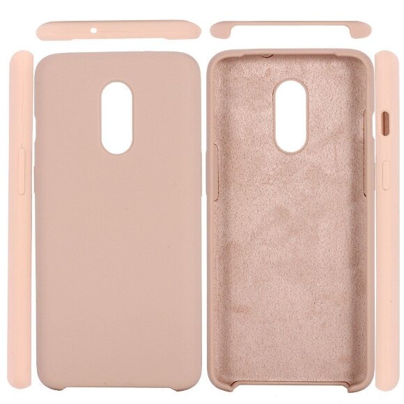 Силиконовый чехол Mobile Shell для OnePlus 7 (розовый)