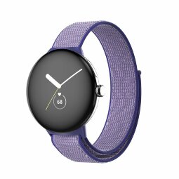 Нейлоновый ремешок для Google Pixel Watch (фиолетово-голубой)