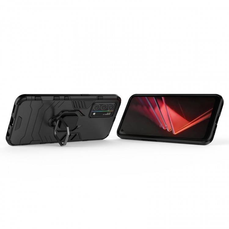 Чехол Armor Ring Holder для Realme GT Master Edition (черный)