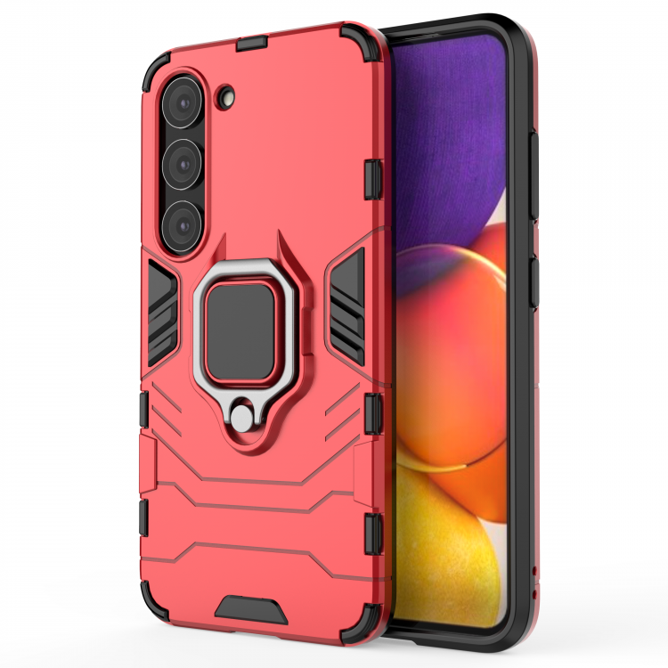 Чехол Armor Ring Holder для Samsung Galaxy S23 Plus (красный)