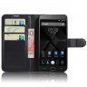 Чехол с визитницей для DOOGEE Y200 (черный)