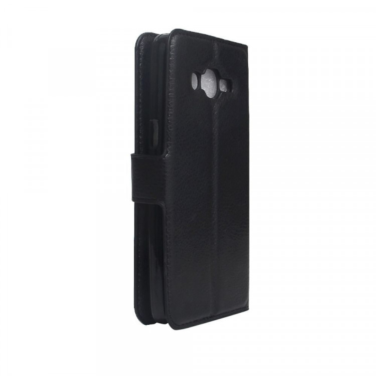 Чехол с визитницей для Samsung Galaxy J1 mini Prime (черный)