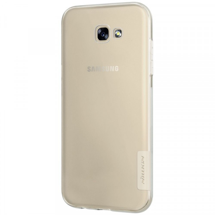 Силиконовый TPU чехол NILLKIN для Samsung Galaxy A3 (2017) SM-A320F (прозрачный)