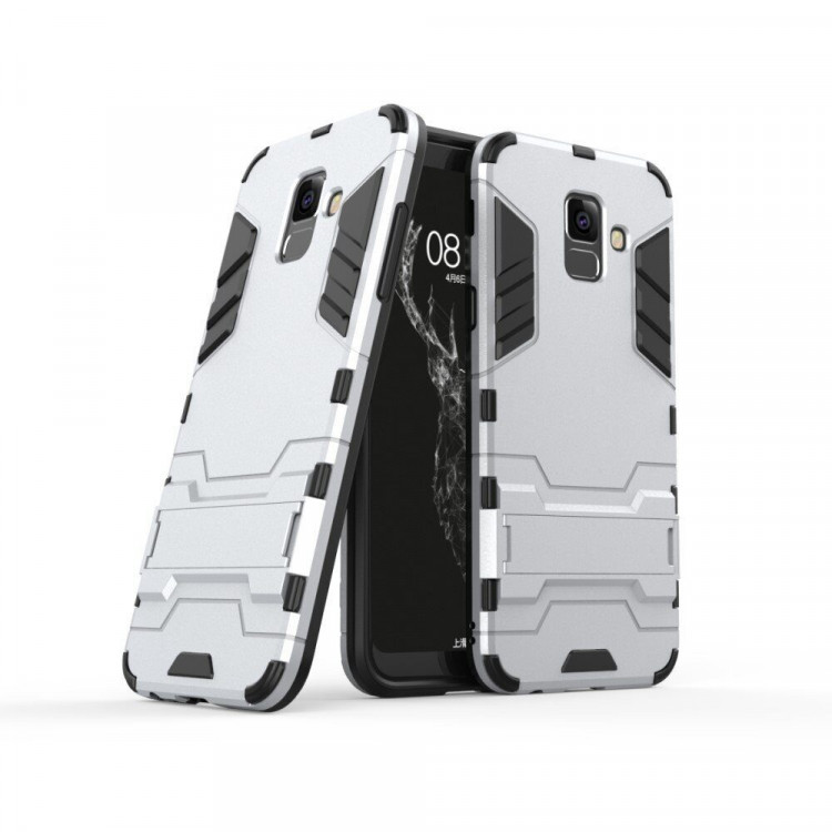 Чехол Duty Armor для Samsung Galaxy A6 (серебряный)