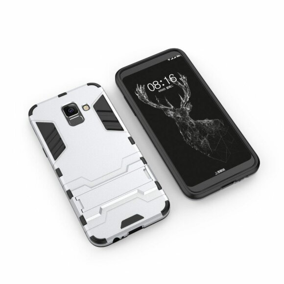 Чехол Duty Armor для Samsung Galaxy A6 (серебряный) Чехол Duty Armor для Samsung Galaxy A6 (серебряный)
