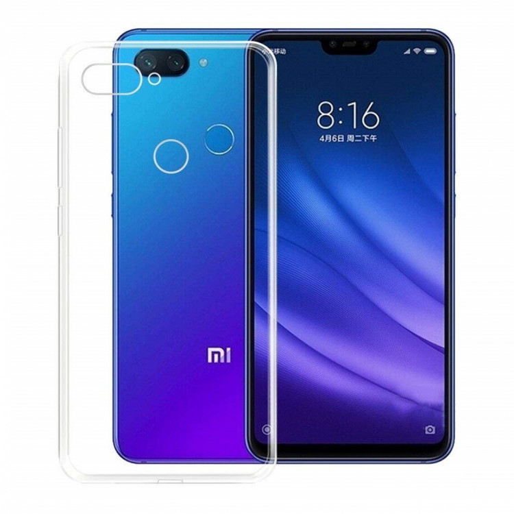 Силиконовый TPU чехол для Xiaomi Mi 8 Lite