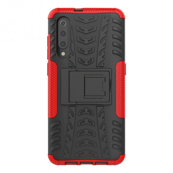 Чехол Hybrid Armor для Xiaomi Mi 9 (черный + красный) Чехол Hybrid Armor для Xiaomi Mi 9 (черный + красный)