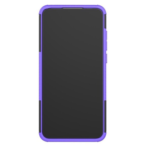 Чехол Hybrid Armor для Xiaomi Mi CC9 / Xiaomi Mi 9 Lite (черный + фиолетовый)