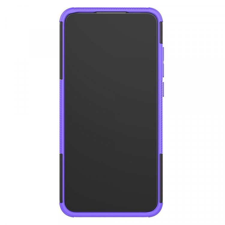 Чехол Hybrid Armor для Xiaomi Mi CC9 / Xiaomi Mi 9 Lite (черный + фиолетовый)