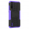 Чехол Hybrid Armor для Xiaomi Mi CC9 / Xiaomi Mi 9 Lite (черный + фиолетовый)