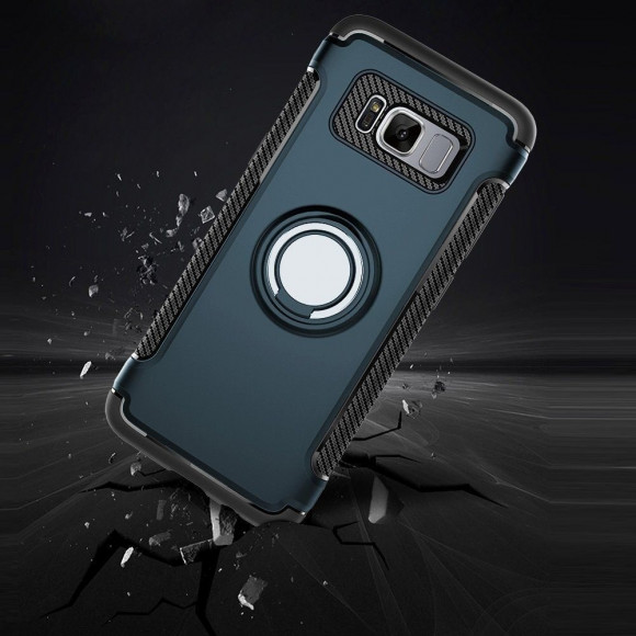 Чехол Hybrid Kickstand для Samsung Galaxy S8+ (темно-серый)