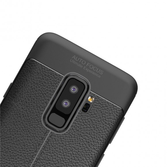 Чехол-накладка Litchi Grain для Samsung Galaxy S9 Plus (черный) Чехол-накладка Litchi Grain для Samsung Galaxy S9 Plus (черный)