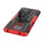 Чехол Hybrid Armor для Redmi Note 9S / Note 9 Pro / Note 9 Pro Max (черный + красный)