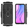 Чехол Armor Ring Holder для Xiaomi Redmi 9 (черный)