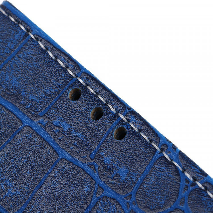 Чехол Crocodile Texture для Samsung Galaxy A50 / Galaxy A50s / Galaxy A30s (синий)