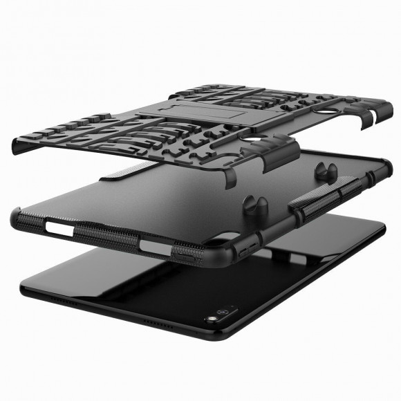 Чехол Hybrid Armor для Huawei MatePad 10.4 (черный) Чехол Hybrid Armor для Huawei MatePad 10.4 (черный)