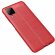 Чехол-накладка Litchi Grain для Samsung Galaxy A12 (красный)