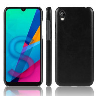 Кожаная накладка-чехол для Huawei Y5 (2019) / Honor 8S (черный) Кожаная накладка-чехол для Huawei Y5 (2019) / Honor 8S (черный)