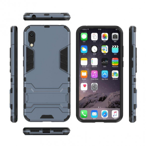 Чехол Duty Armor для Huawei Y6 Pro (2019) (темно-синий)