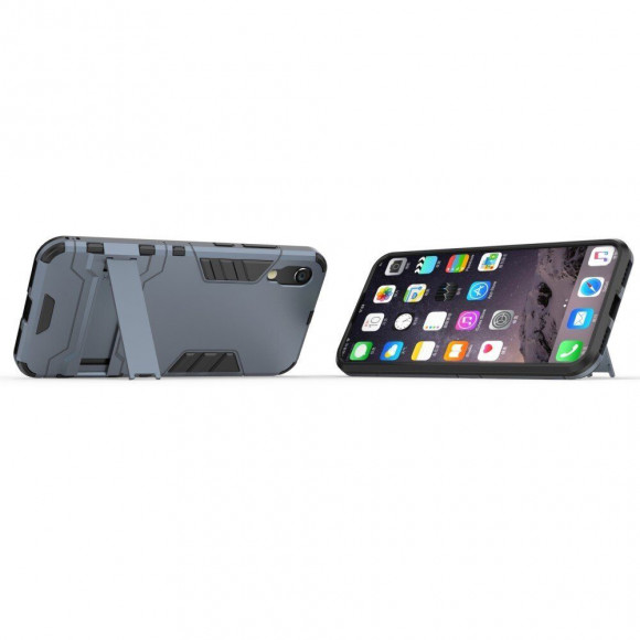 Чехол Duty Armor для Huawei Y6 Pro (2019) (темно-синий)