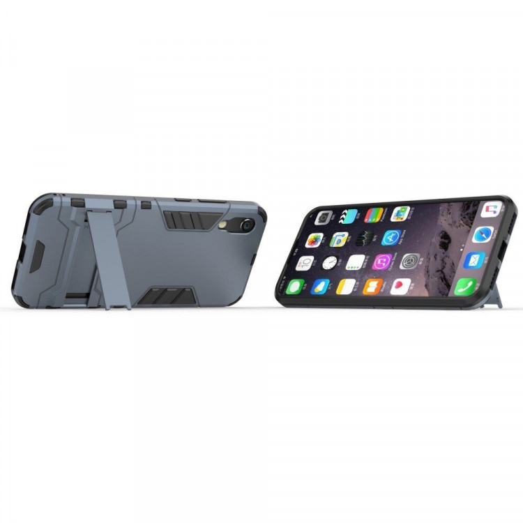 Чехол Duty Armor для Huawei Y6 Pro (2019) (темно-синий)