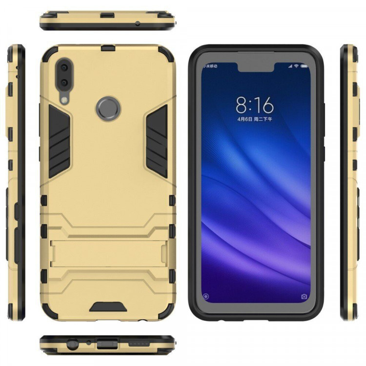 Чехол Duty Armor для Huawei Y9 (2019) (золотой)