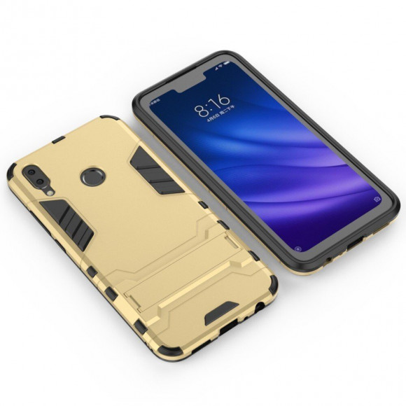 Чехол Duty Armor для Huawei Y9 (2019) (золотой) Чехол Duty Armor для Huawei Y9 (2019) (золотой)