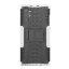 Чехол Hybrid Armor для Samsung Galaxy Note 10+ (Plus) (черный + белый)