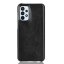 Кожаная накладка-чехол для Samsung Galaxy A23 4G (черный)
