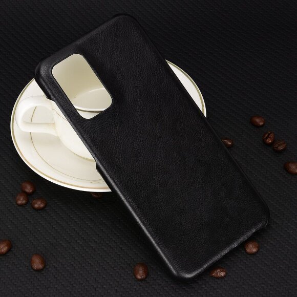 Кожаная накладка-чехол для Samsung Galaxy A23 4G (черный) Кожаная накладка-чехол для Samsung Galaxy A23 4G (черный)