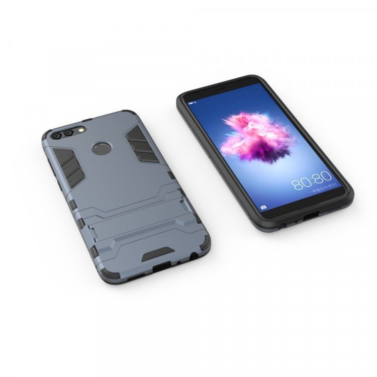 Чехол Duty Armor для Huawei P Smart / Enjoy 7S (темно-синий)