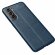Чехол-накладка Litchi Grain для Samsung Galaxy S21 FE (темно-синий)