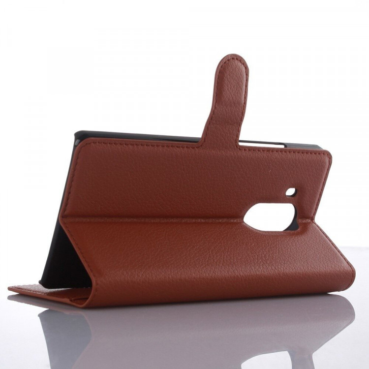 Чехол с визитницей для Huawei Mate 8 (коричневый)