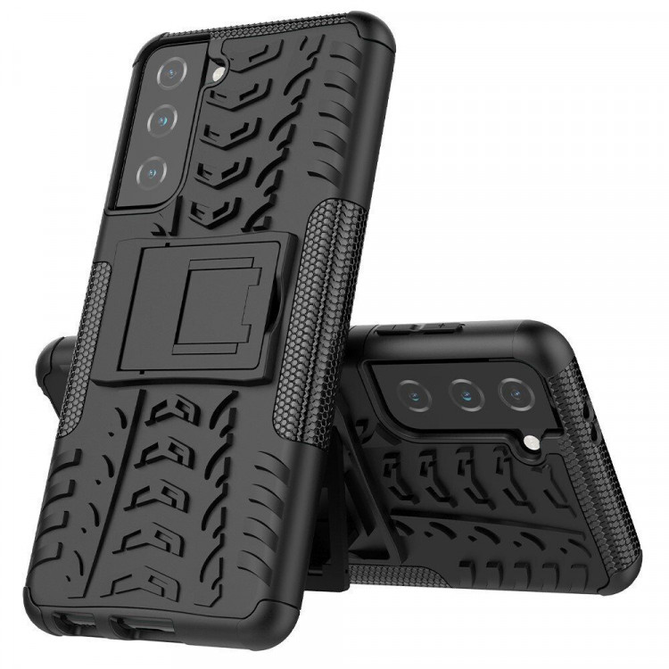 Чехол Hybrid Armor для Samsung Galaxy S21 (черный)