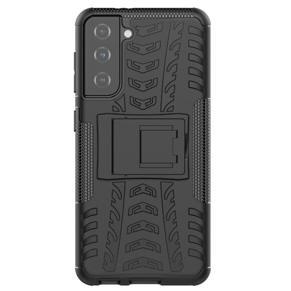 Чехол Hybrid Armor для Samsung Galaxy S21 (черный) Чехол Hybrid Armor для Samsung Galaxy S21 (черный)
