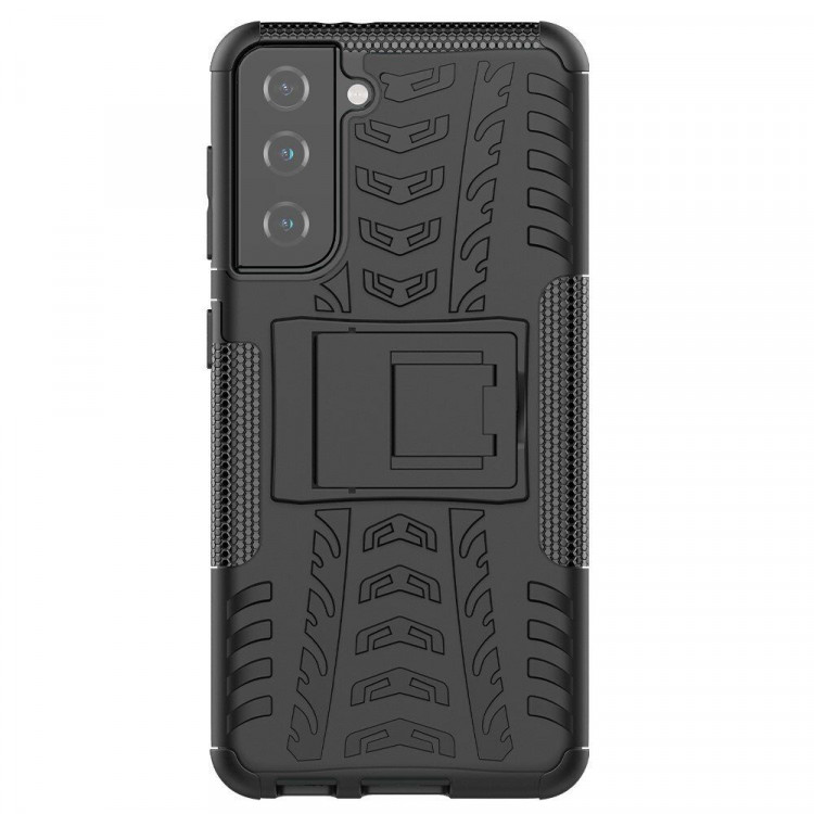 Чехол Hybrid Armor для Samsung Galaxy S21 (черный)