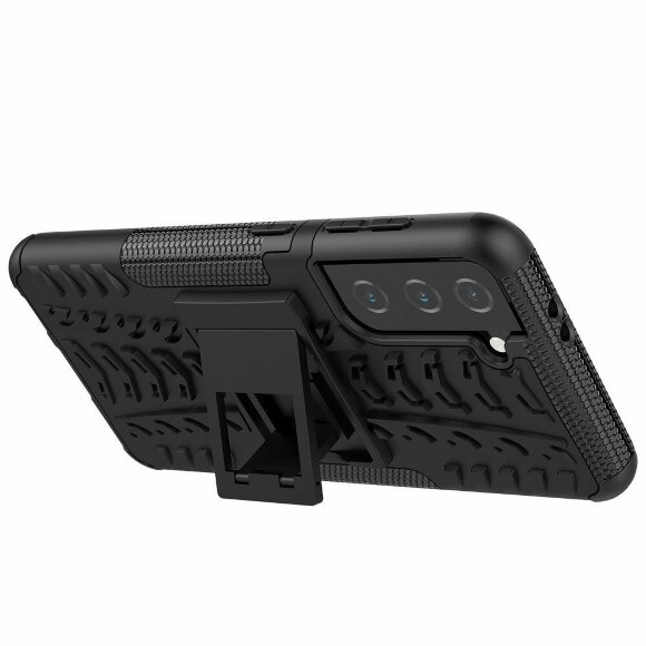 Чехол Hybrid Armor для Samsung Galaxy S21 (черный) Чехол Hybrid Armor для Samsung Galaxy S21 (черный)