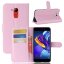 Чехол с визитницей для Huawei Honor 6C Pro / V9 Play (розовый)