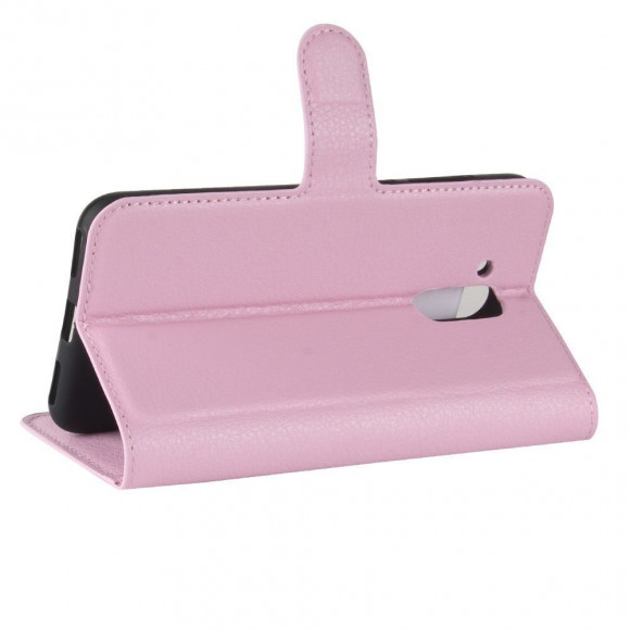 Чехол с визитницей для Huawei Honor 6C Pro / V9 Play (розовый)