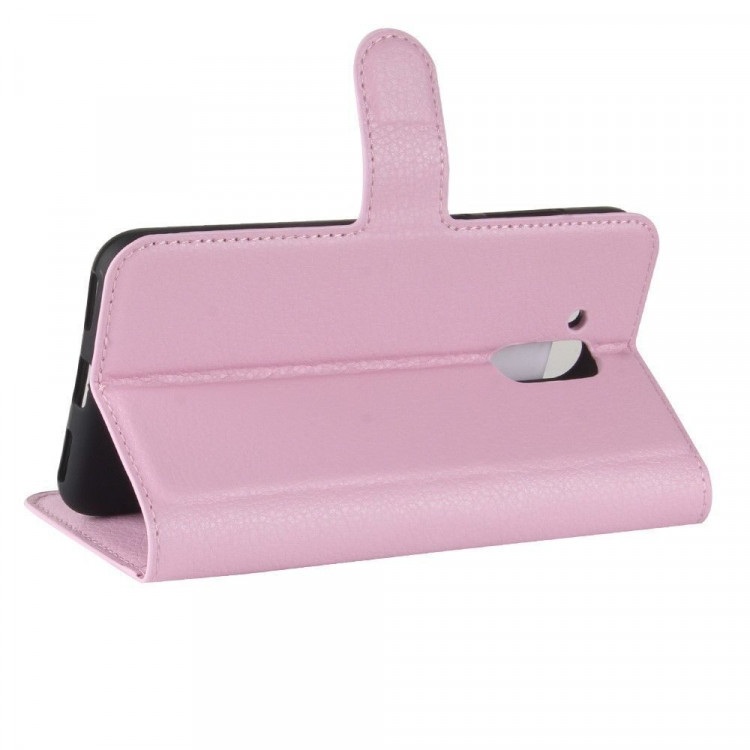 Чехол с визитницей для Huawei Honor 6C Pro / V9 Play (розовый)