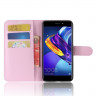 Чехол с визитницей для Huawei Honor 6C Pro / V9 Play (розовый)